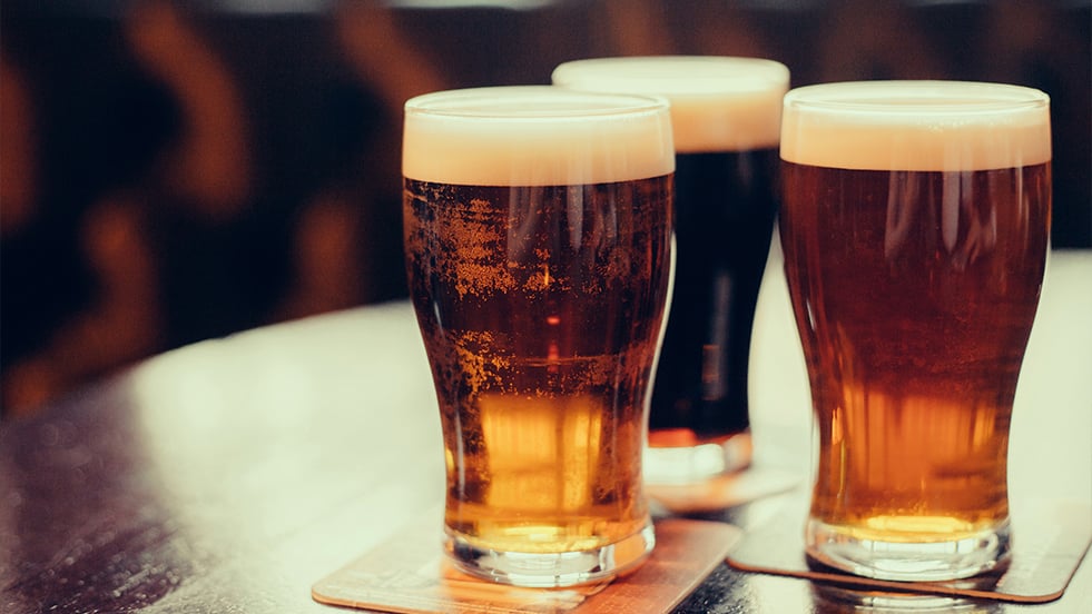 170,000 litres of water is the equivalent of 297,500 pints of beer